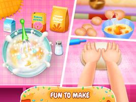 Crazy Donut Cooking Chef - Deep Fried Food Maker poster