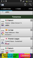1 Schermata Football on TV Schedule