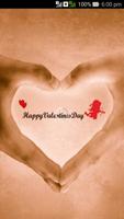 Valentine day SMS poster