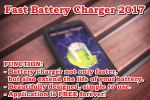 Fast Battery Charger 2017 Plakat