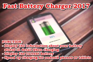 Fast Battery Charger 2017 capture d'écran 1