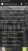 Poster Thomas Sing along Lyrics