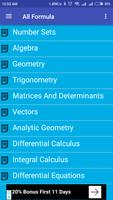 All in One Math Formula Ekran Görüntüsü 1