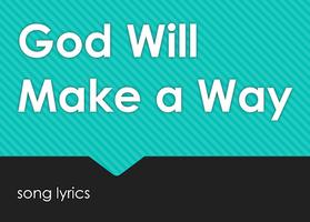 God Will Make A Way Affiche