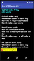 God Will Make A Way syot layar 2