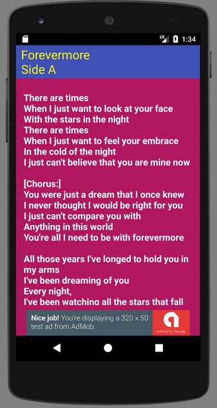 forevermore lyrics download Forevermore lyrics for android apk download.