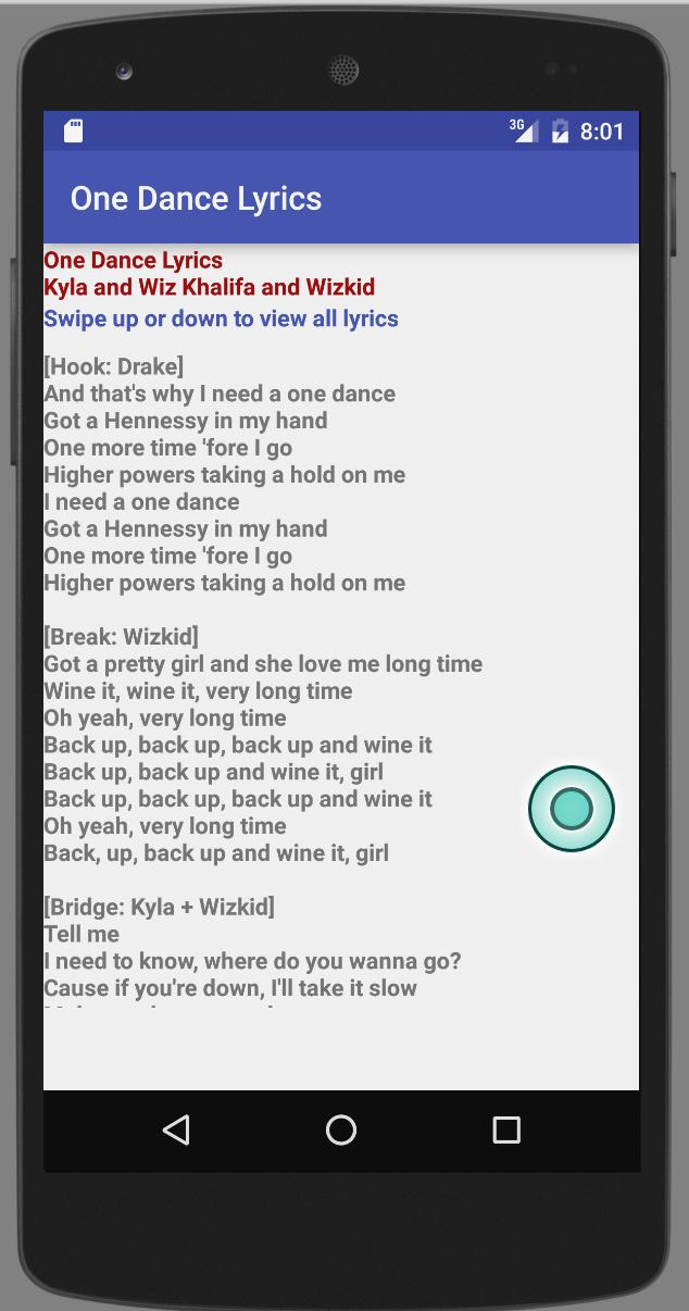 One Dance Lyrics For Android Apk Download One Dance Lyrics For Android Apk Download