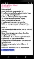 1 Schermata SingSing (Abay Babes) Ex Battalion Lyrics