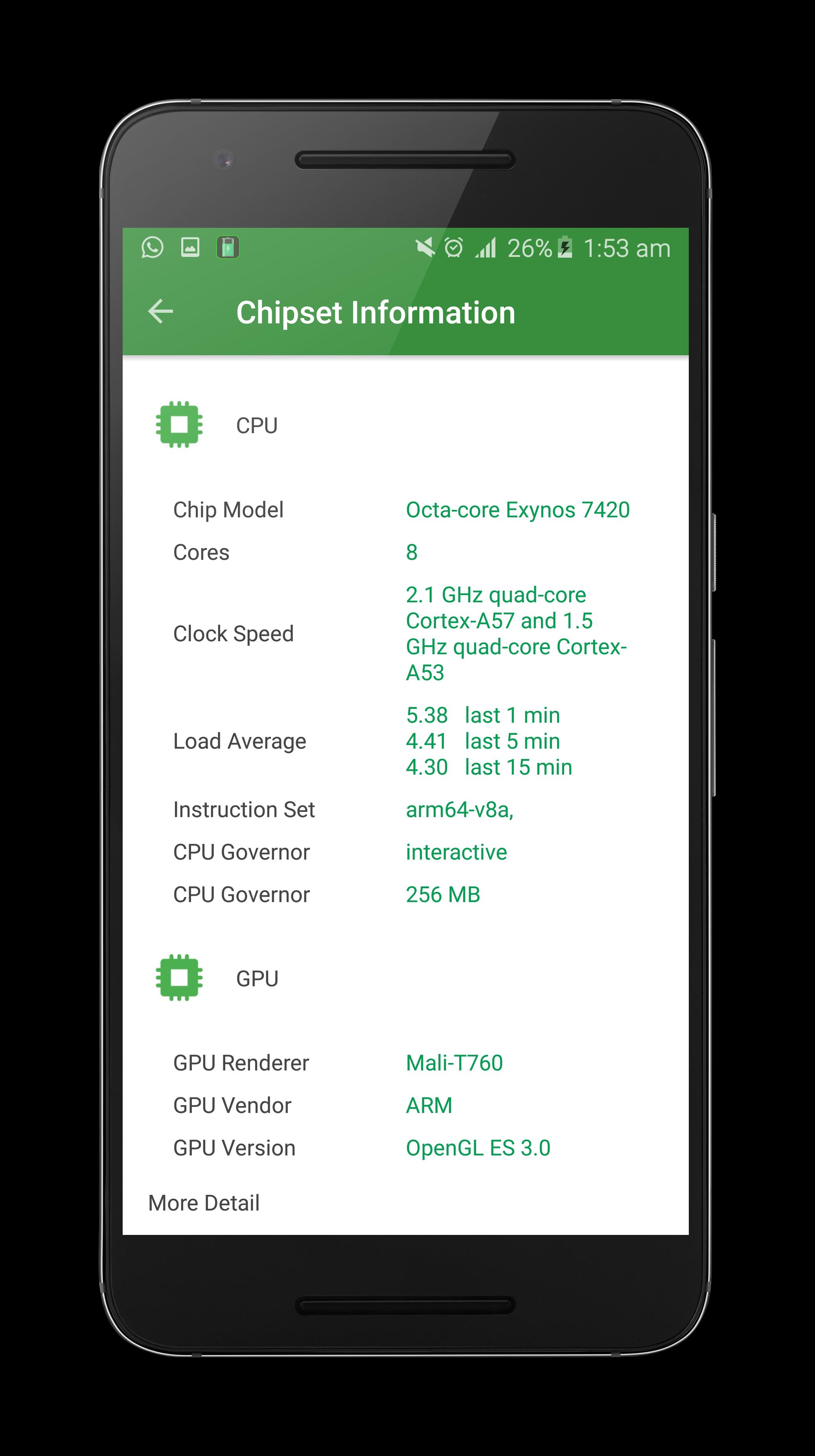 Cpu Z Full System Info Hardware Device Info For Android