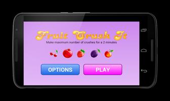 Fruit Crush It постер