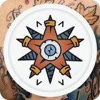 Compass Tattoo आइकन