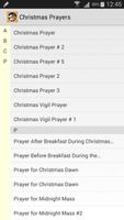 1 Schermata Christmas Prayers