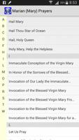 Marian (Mary) Prayers screenshot 1