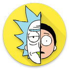 Rick Coloring and Morty Book Games icône