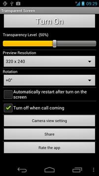 Transparent Screen poster