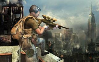 World War 2 Army Sniper Survival - Shooter Battle Affiche