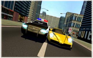 Police Crime Car Chase  - Thie Affiche