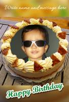 Photo on Cake - Cake With Photo Affiche