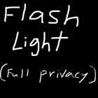Full Privacy Flash Light ไอคอน