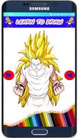 How to Draw DBZ  Super Saiyan The easy Way Cartaz