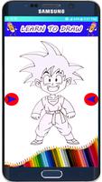 How to Draw DBZ  Super Saiyan The easy Way screenshot 1