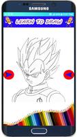 How to Draw DBZ  Super Saiyan The easy Way screenshot 3