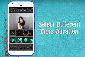 Photo To Video Maker اسکرین شاٹ 1