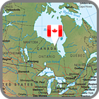 Canada Map simgesi