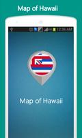 Map of Hawaii Affiche