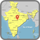 Map of India icon