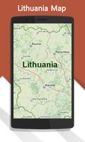Lithuania Map capture d'écran 1