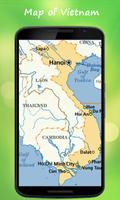 Map of Vietnam ภาพหน้าจอ 1