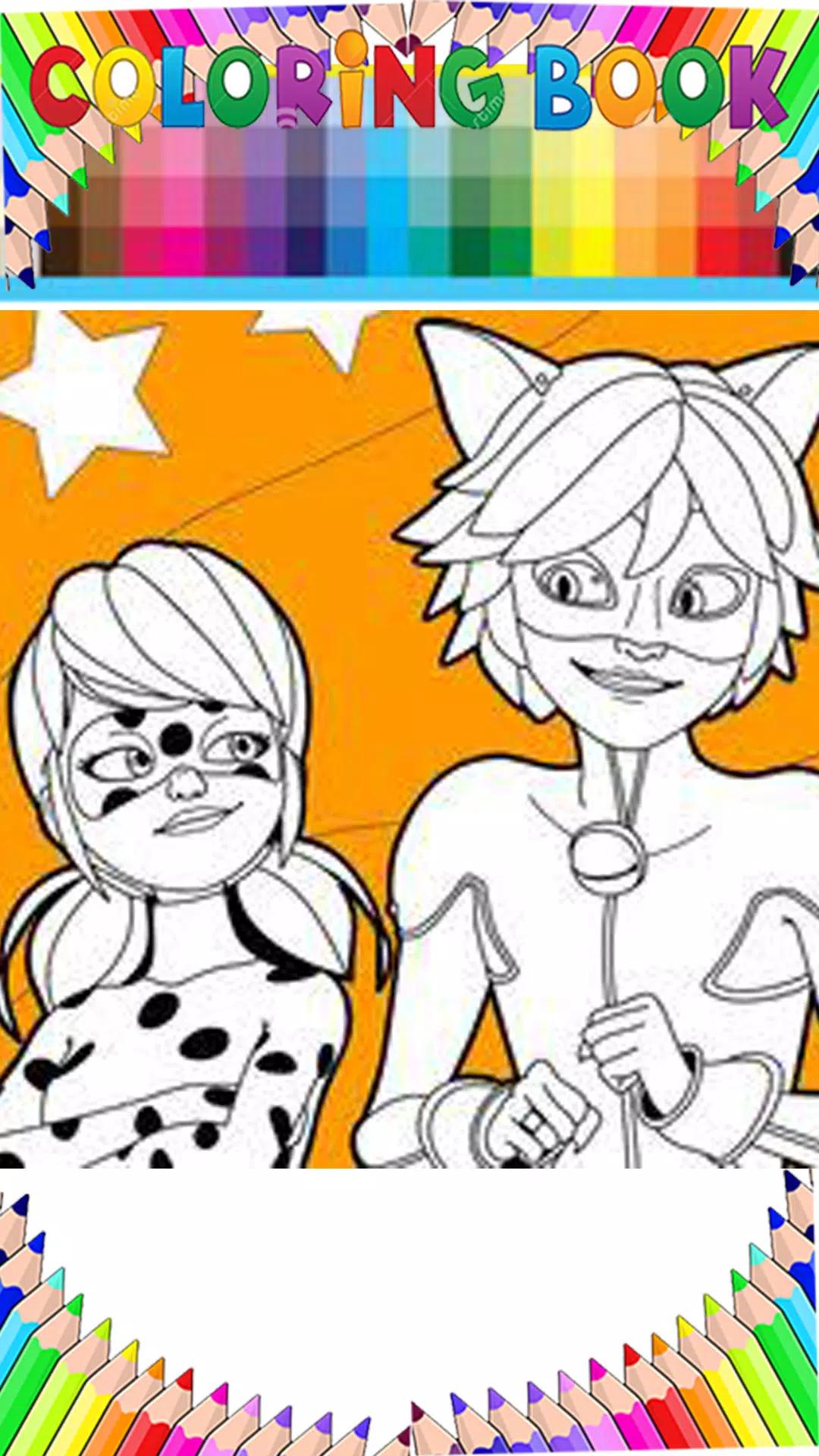 Download do APK de Ladybug y Cat noir para colorir. para Android