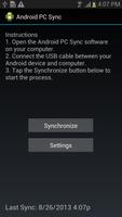 Poster Outlook USB Sync for Android