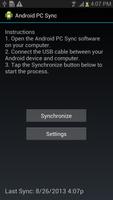 Outlook USB Sync for Android Affiche