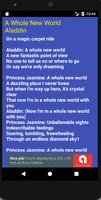 A Whole New World Lyrics 스크린샷 2