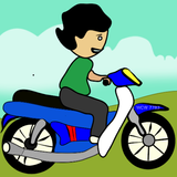 Mat Motor Rider-icoon