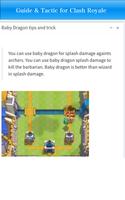 Mobile Guide for Clash Royale capture d'écran 1