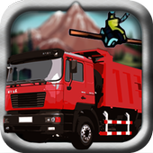 Truck Driver 3D Zeichen