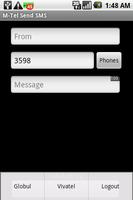 BG SMS Sender captura de pantalla 1