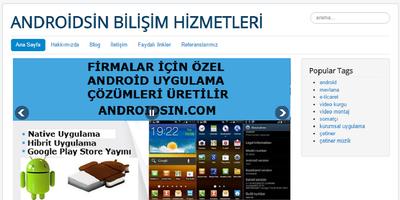 Androidsin Bilisim 截图 1