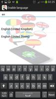 Enable language poster