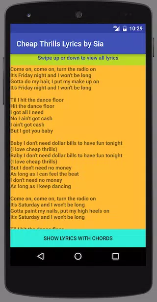 Cheap Thrills Lyrics