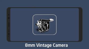 8mm Vintage Camera Affiche