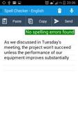 برنامه‌نما Spell Checker عکس از صفحه