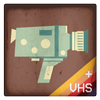 Vintage Retro Camera + VHS icon