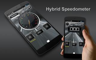 Hybird Speedometer Plakat