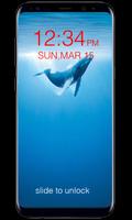 Blue Whale Lock Screen پوسٹر