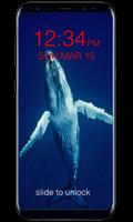 Blue Whale Lock Screen Ekran Görüntüsü 3