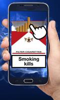 Smoke Virtual Cigarette Free capture d'écran 1